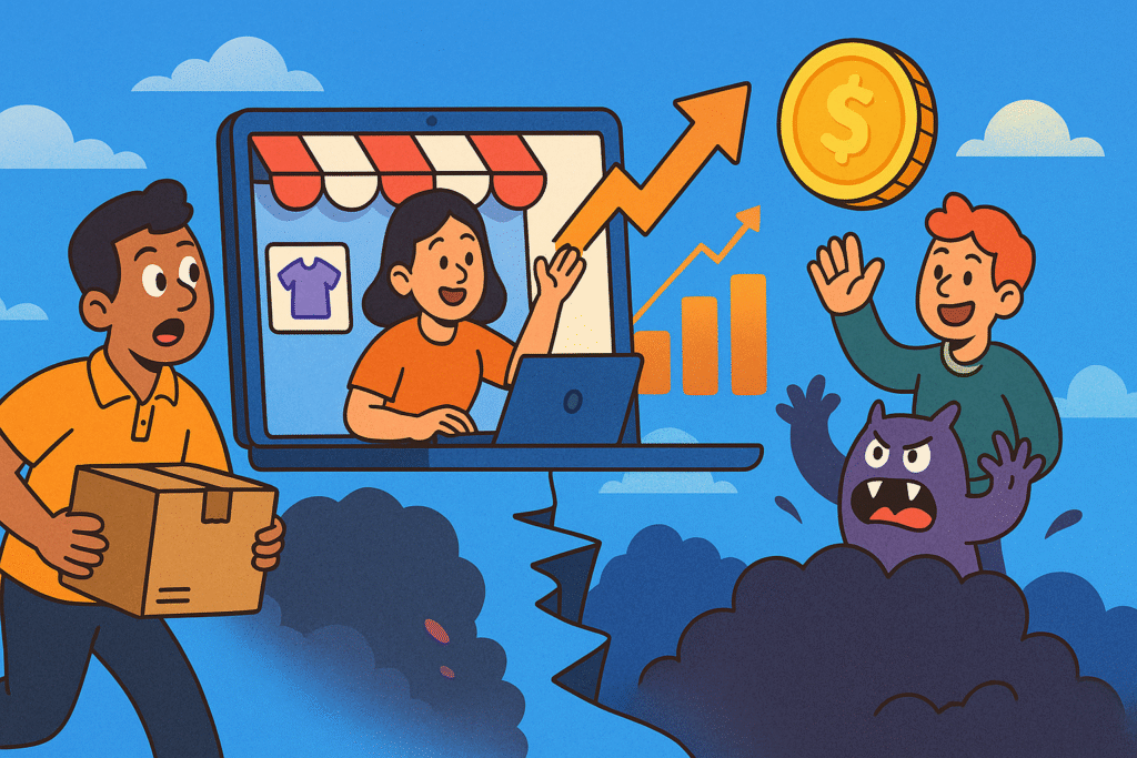 E-Commerce Indonesia Menyentuh USD 94,5 Miliar di 2025: Peluang & Tantangan UMKM Lokal. (Foto: Ilustrasi)