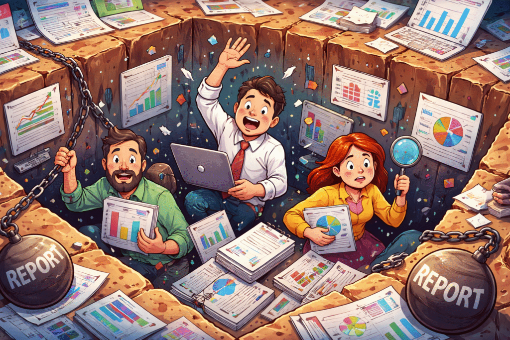 Mengapa Banyak Perusahaan Terjebak di Level Pelaporan Data? (Foto: Ilustrasi)