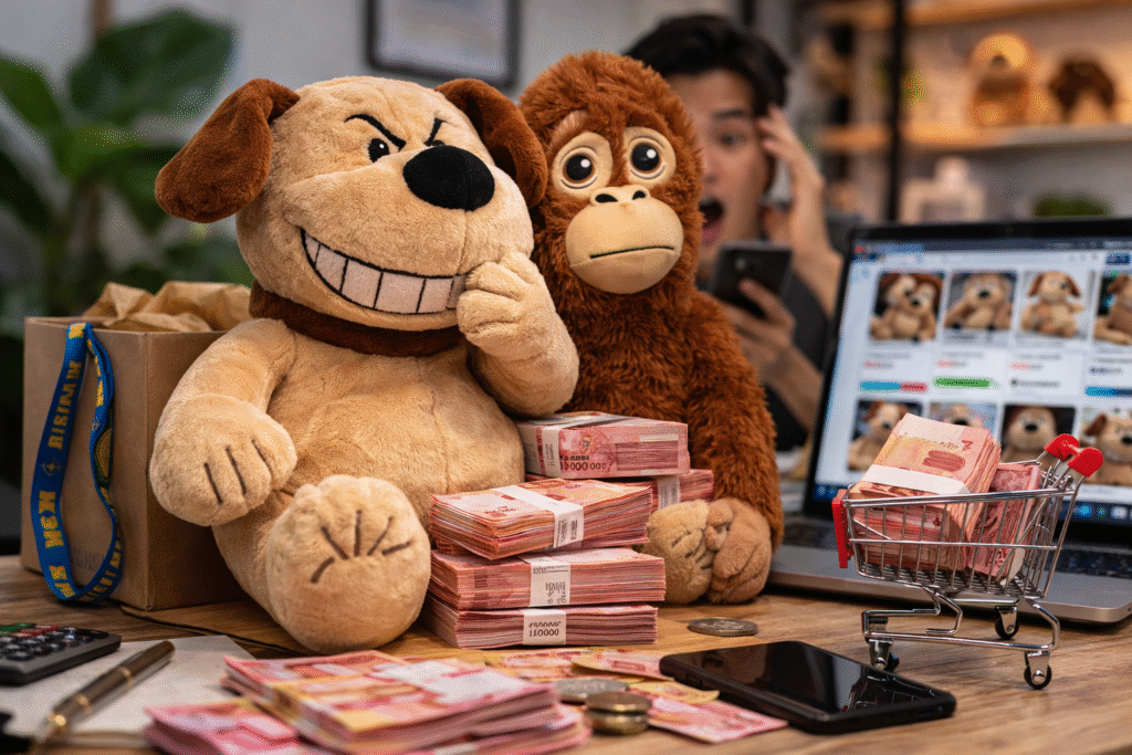 Boneka IKEA Punch Viral: Harga Reseller Tembus Rp5,9 Juta, Kenapa Bisa Mahal? (Foto: Ilustrasi)